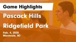 Pascack Hills  vs Ridgefield Park  Game Highlights - Feb. 4, 2020