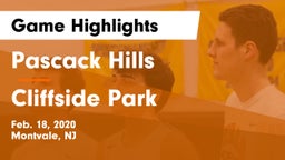 Pascack Hills  vs Cliffside Park  Game Highlights - Feb. 18, 2020
