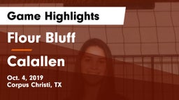 Flour Bluff  vs Calallen  Game Highlights - Oct. 4, 2019