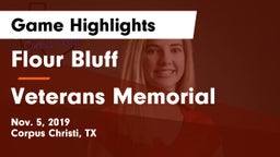 Flour Bluff  vs Veterans Memorial  Game Highlights - Nov. 5, 2019