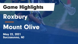 Roxbury  vs Mount Olive  Game Highlights - May 22, 2021