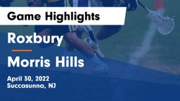 Roxbury  vs Morris Hills  Game Highlights - April 30, 2022
