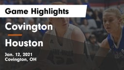 Covington  vs Houston  Game Highlights - Jan. 12, 2021