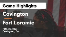 Covington  vs Fort Loramie  Game Highlights - Feb. 25, 2023