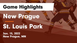 New Prague  vs St. Louis Park  Game Highlights - Jan. 15, 2022