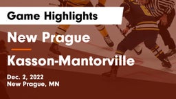 New Prague  vs Kasson-Mantorville  Game Highlights - Dec. 2, 2022