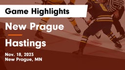 New Prague  vs Hastings  Game Highlights - Nov. 18, 2023