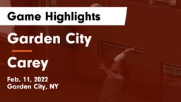 Garden City  vs Carey Game Highlights - Feb. 11, 2022