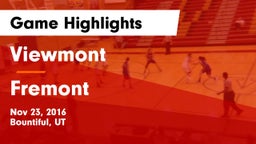 Viewmont  vs Fremont  Game Highlights - Nov 23, 2016