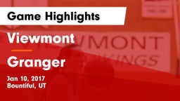 Viewmont  vs Granger  Game Highlights - Jan 10, 2017