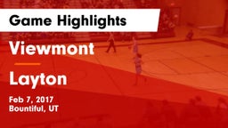 Viewmont  vs Layton  Game Highlights - Feb 7, 2017