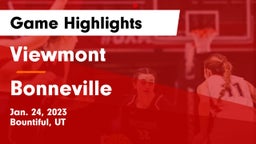 Viewmont  vs Bonneville  Game Highlights - Jan. 24, 2023