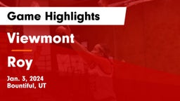 Viewmont  vs Roy  Game Highlights - Jan. 3, 2024