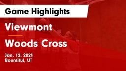 Viewmont  vs Woods Cross  Game Highlights - Jan. 12, 2024