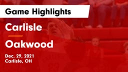 Carlisle  vs Oakwood  Game Highlights - Dec. 29, 2021