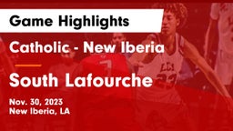 Catholic  - New Iberia vs South Lafourche  Game Highlights - Nov. 30, 2023