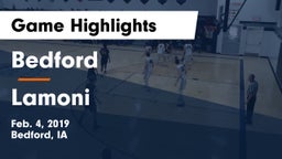 Bedford  vs Lamoni  Game Highlights - Feb. 4, 2019