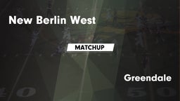 Matchup: New Berlin West vs. Greendale  2016