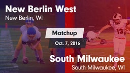 Matchup: New Berlin West vs. South Milwaukee  2016