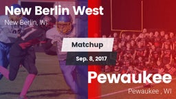 Matchup: New Berlin West vs. Pewaukee  2017
