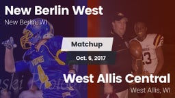 Matchup: New Berlin West vs. West Allis Central  2017