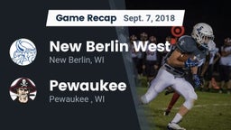 Recap: New Berlin West  vs. Pewaukee  2018