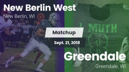 Matchup: New Berlin West vs. Greendale  2018