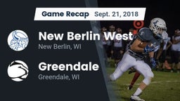 Recap: New Berlin West  vs. Greendale  2018