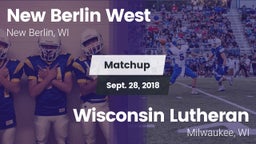 Matchup: New Berlin West vs. Wisconsin Lutheran  2018