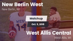 Matchup: New Berlin West vs. West Allis Central  2018