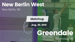 Matchup: New Berlin West vs. Greendale  2019