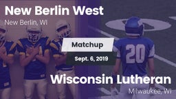 Matchup: New Berlin West vs. Wisconsin Lutheran  2019