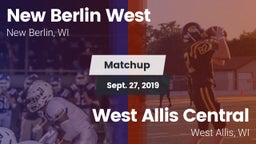 Matchup: New Berlin West vs. West Allis Central  2019