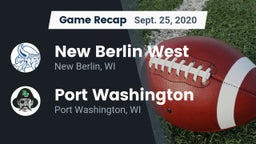 Recap: New Berlin West  vs. Port Washington  2020