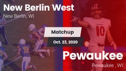 Matchup: New Berlin West vs. Pewaukee  2020