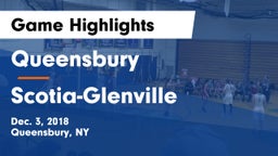 Queensbury  vs Scotia-Glenville  Game Highlights - Dec. 3, 2018