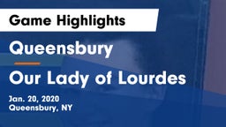 Queensbury  vs Our Lady of Lourdes  Game Highlights - Jan. 20, 2020