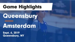 Queensbury  vs Amsterdam Game Highlights - Sept. 6, 2019