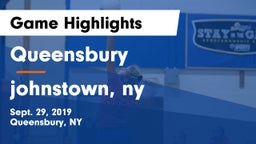 Queensbury  vs johnstown, ny Game Highlights - Sept. 29, 2019