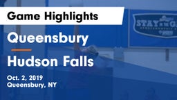 Queensbury  vs Hudson Falls  Game Highlights - Oct. 2, 2019