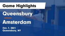 Queensbury  vs Amsterdam Game Highlights - Oct. 7, 2021