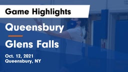 Queensbury  vs Glens Falls  Game Highlights - Oct. 12, 2021