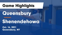 Queensbury  vs Shenendehowa  Game Highlights - Oct. 16, 2021