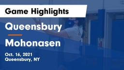 Queensbury  vs Mohonasen  Game Highlights - Oct. 16, 2021