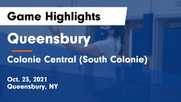Queensbury  vs Colonie Central  (South Colonie) Game Highlights - Oct. 23, 2021
