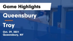 Queensbury  vs Troy  Game Highlights - Oct. 29, 2021