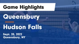 Queensbury  vs Hudson Falls  Game Highlights - Sept. 20, 2022