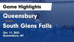 Queensbury  vs South Glens Falls  Game Highlights - Oct. 11, 2022