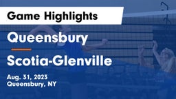 Queensbury  vs Scotia-Glenville  Game Highlights - Aug. 31, 2023