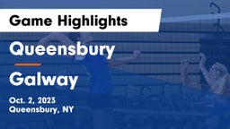 Queensbury  vs Galway  Game Highlights - Oct. 2, 2023